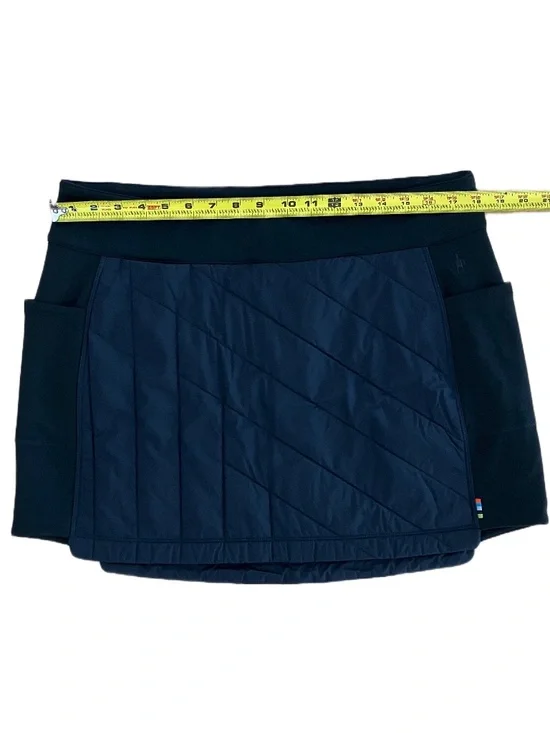 Smartwool Women's SZ L Smartloft Skirt Insulated Pull-On Black Wool Blend NEW - Picture 12 of 14